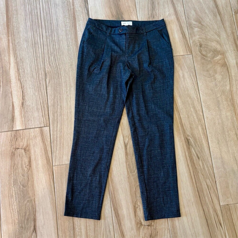 Jolt Dress Pants Womens Size 5 Blue/Gray Straight Leg Business Workwear